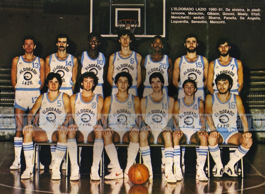 1980-1981 Eldorado Lazio Basket-w